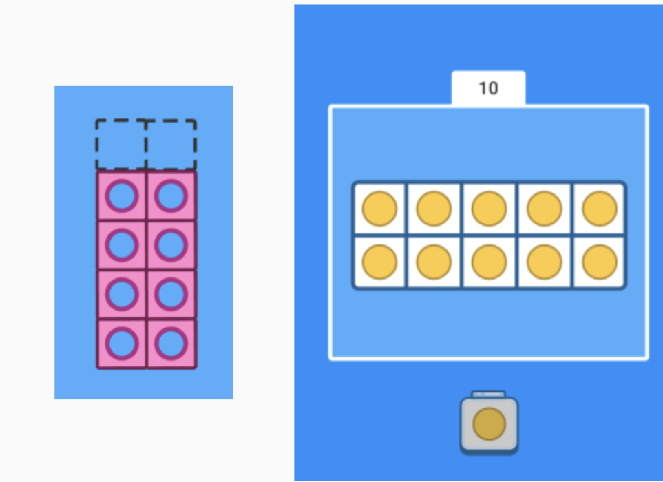 Visual manipulatives for early math