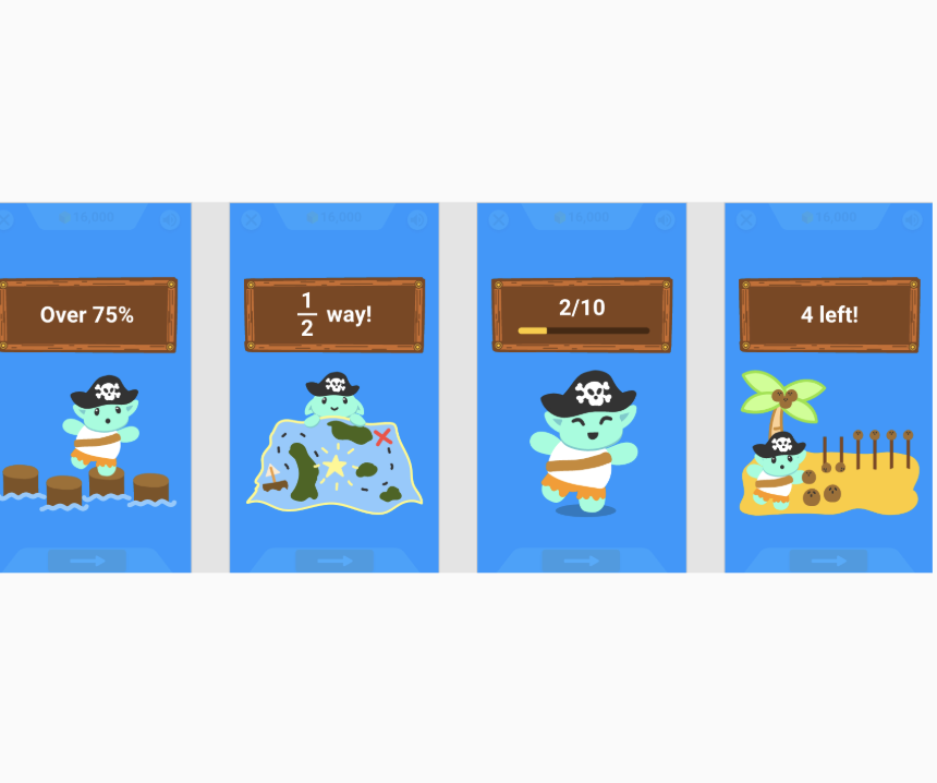 Progress indicators