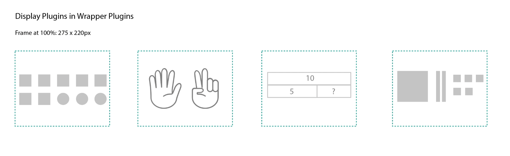Reusable display plugins